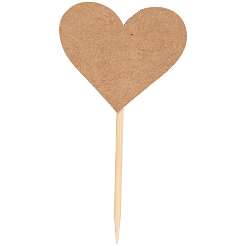 Paper Poetry Kuchenfähnchen Herz von Rico Design