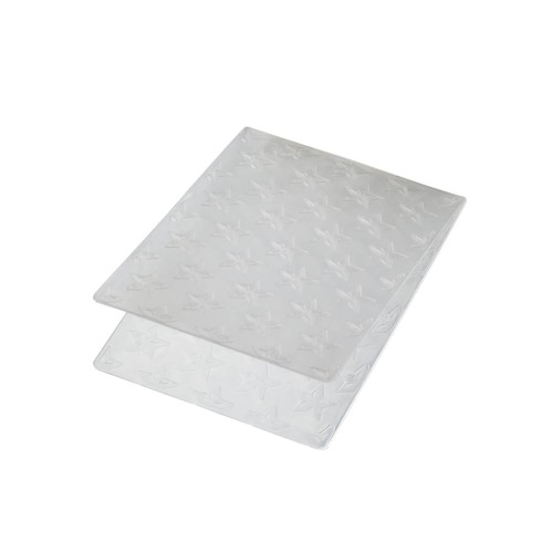 Papierprägen mit Schablone