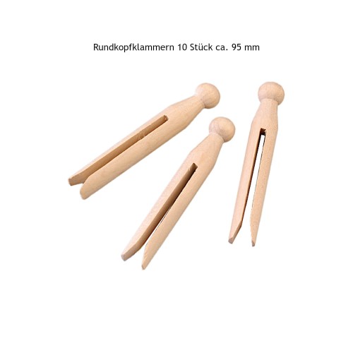 Rundkopfklammern 95 mm