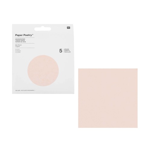 Seidenpapier puderfarben von Rico Design