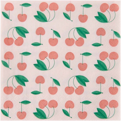 Servietten Kirschen von Rico Design
