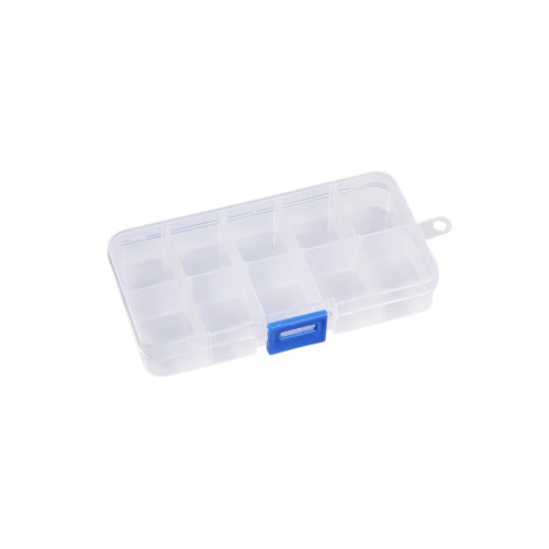Sortiments-Box durchsichtig 10 Fächer