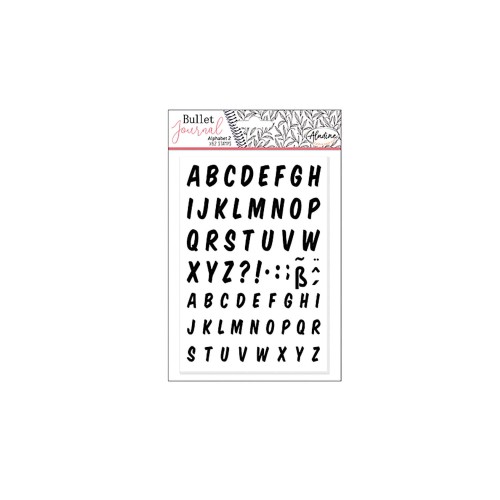 Stampo Bullet Journal Alphabet von Aladine