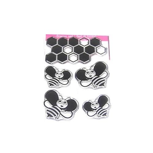 Clearstamps Bienen 5-teilig von efco