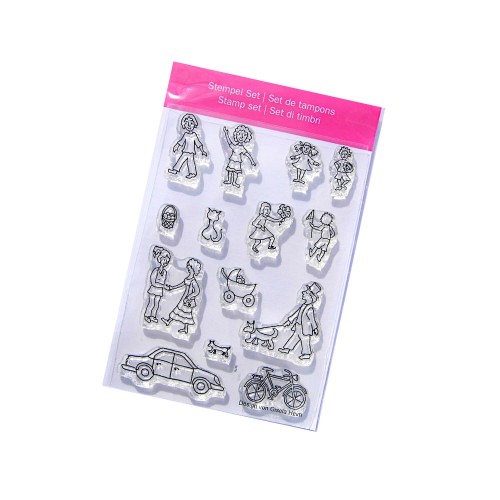 Stempel mit Tieren