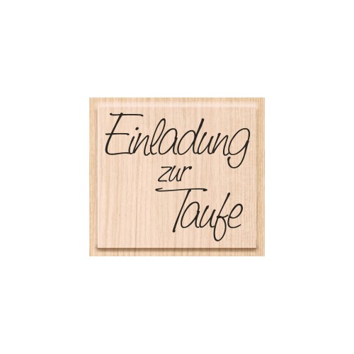 Stempel Einladung zur Taufe