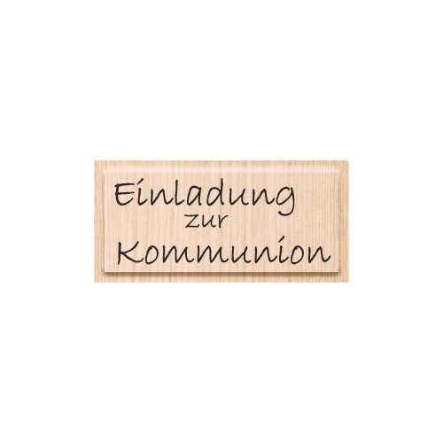 Stempel Einladung zur Kommunion