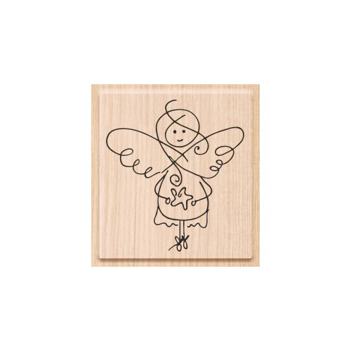 Holzstempel "Vom Himmel hoch" von HEYDA