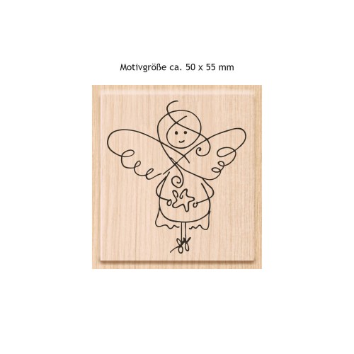 Motivgröße Stempel vom Himmel hoch 50 x 55 mm