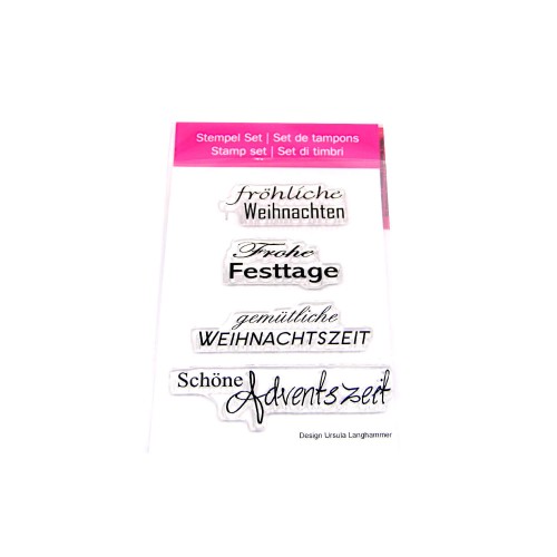 Weihnachtsstempel Set