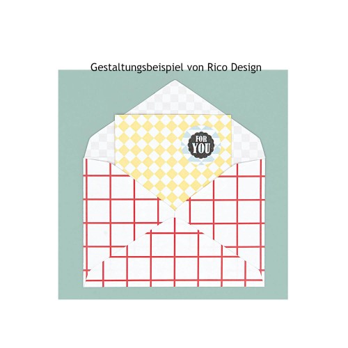 Beispiel mit Stempelset Made by me von Rico Design