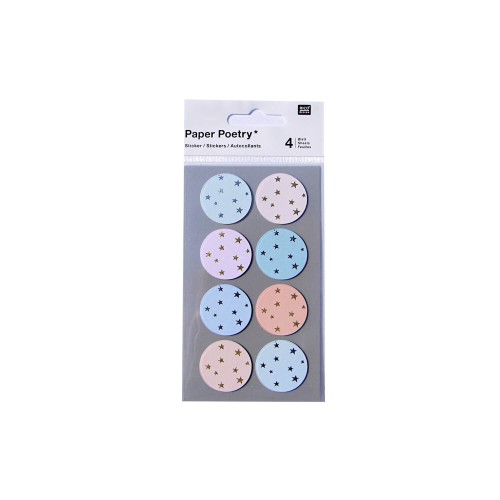 Stickerbogen Kreise