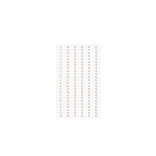 Halbperlen creme 3mm Paper Poetry