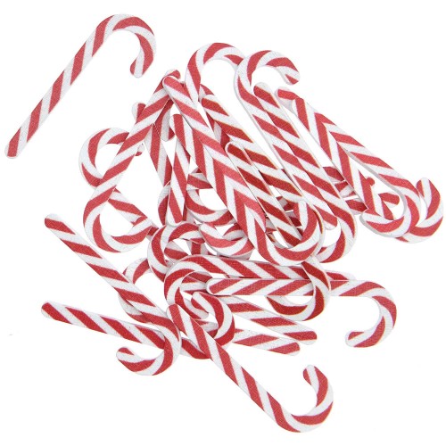 Holzstreu Zuckerstangen 24 Stück