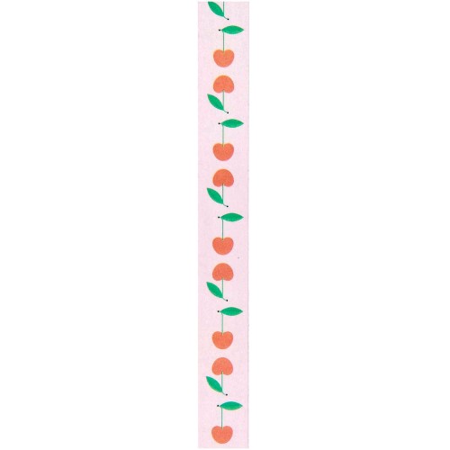 Detailaufnahme Tape Kirschen rosa