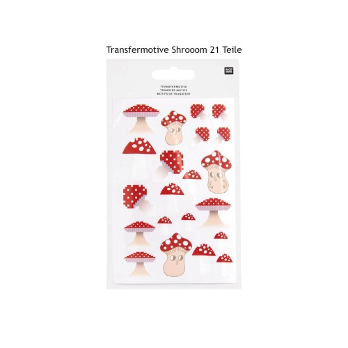 Transfermotiv Shrooom 21 Teile