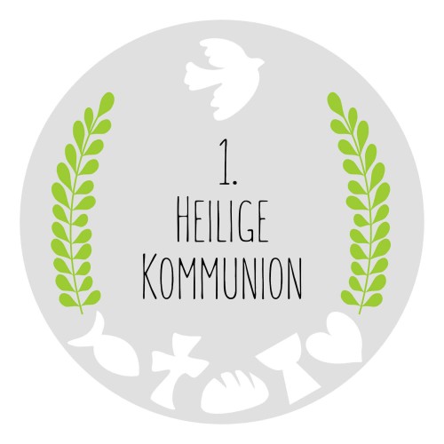 Wachsdekor 1. heilige Kommunion