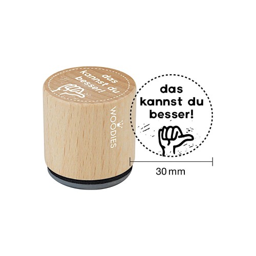 Holzstempel Das kannst Du besser 3cm