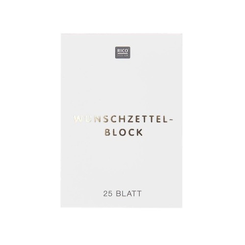 Paper Poetry Wunschzettelblock A8