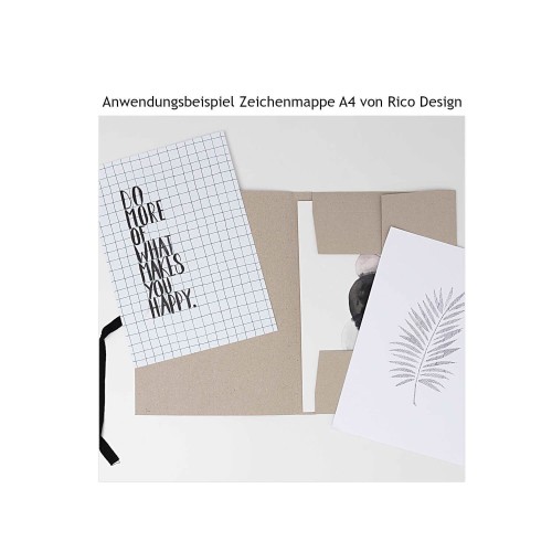 Anwendungsbeispiel Zeichenmappe von Rico Design