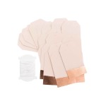 Papieranhänger L puder-rosegold
