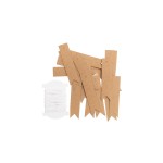 Papieranhänger Kraftpapier braun