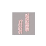 Wachsdeko Babyfüsse in rosa
