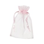 Organzasäckchen rosa 6 Stück 125 x 170 mm von efco