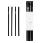 Bleistifte 4er Set schwarz von Rico Design