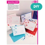 DIY-Anleitung Karte Liebe Grüsse