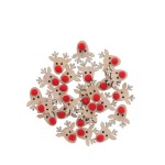 Streuteile Rentier mit Glitter von Rico Design