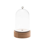 Dekohaube klein S - Acrylhaube mit MDF-Sockel