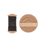 Paper Poetry Geschenkanhänger Rosette Kraftpapier 30 Stück