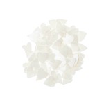 Flitterstreu Herzen creme 100 Stück