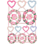 Glanzbilder Frames Bogen 17 x 25 cm