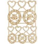 Glanzbilder Frames Gold 1 Blatt