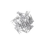Ohhh! Lovely! Holzklammern silber Rico Design