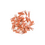 Holzklammern orange von efco creative
