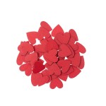 Holzstreu Herzen rot von Rico Design
