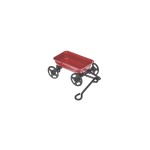 Miniatur Gartenwagen für Miniwelten und Wichteltür