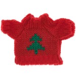Miniatur Strickpullover Tanne
