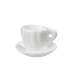 Miniatur Kaffeetasse weiß