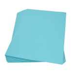 Moosgummiplatte hellblau