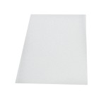 Moosgummiplatte Glitter weiß 200x300x2 mm von efco