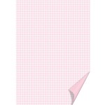 Motivkarton Karo rosa A4