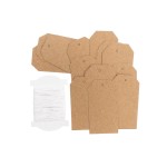 Paper Poetry Papieranhänger Kraftpapier