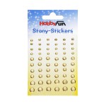 STONY Sticker rund champagnerfarben