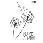 Schablone Make a Wish mit Pusteblume