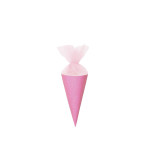 Mini Schultüte Glitter rosa
