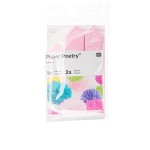 Seidenpapierpompons rosa 3 Stück